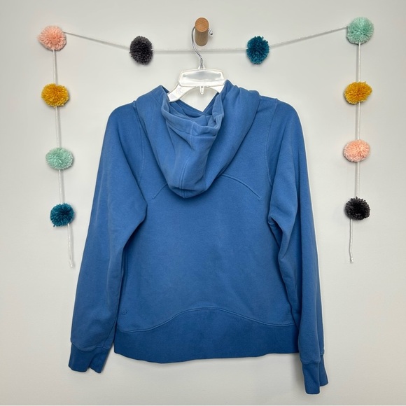 Lululemim Perfectly Oversized Hoodie Size 8 Soft Denim Blue - Picture 6 of 8